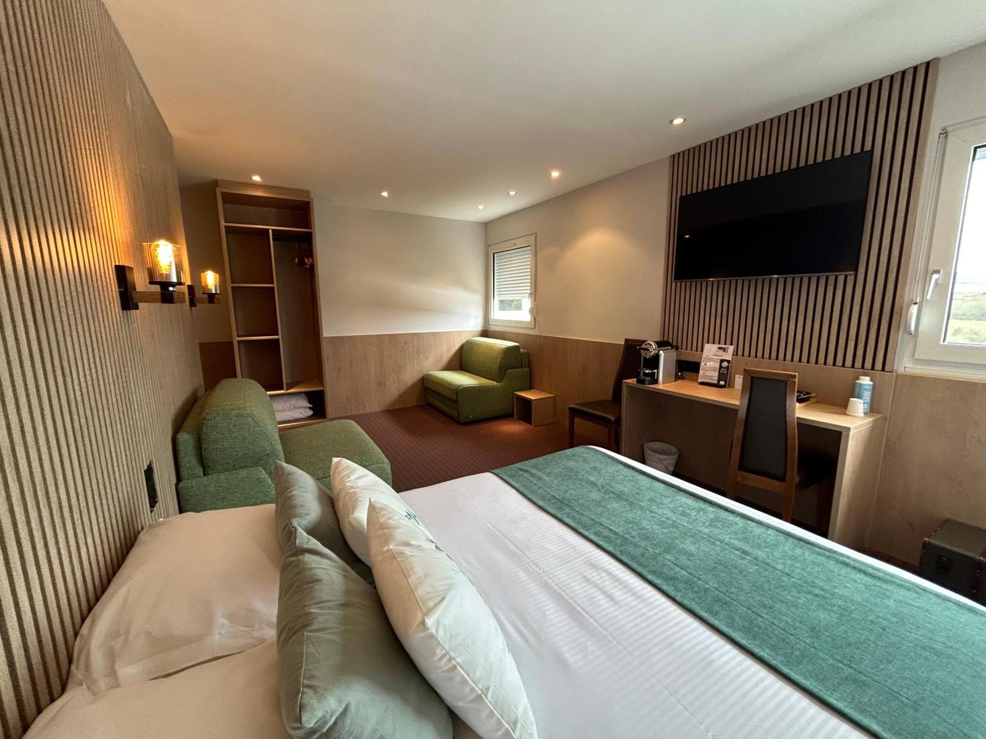 Les Orchidees , Hotel & Restaurant Verdun-sur-Meuse Buitenkant foto