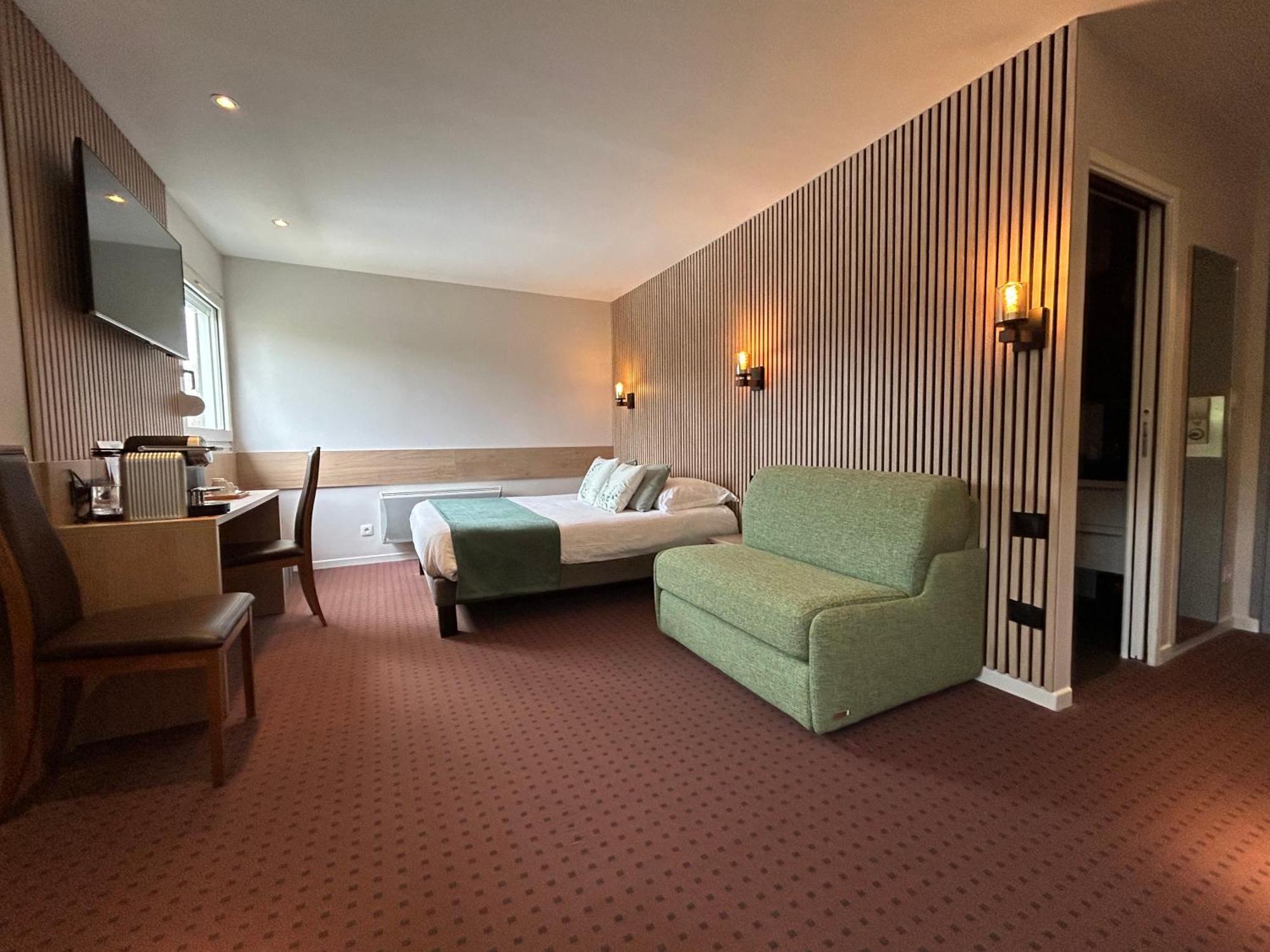 Les Orchidees , Hotel & Restaurant Verdun-sur-Meuse Buitenkant foto