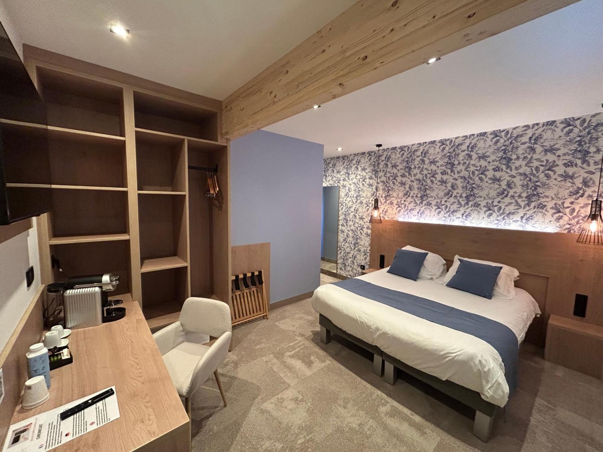 Les Orchidees , Hotel & Restaurant Verdun-sur-Meuse Buitenkant foto